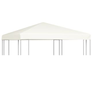 varjualuse katus 310 g/m² 3 x 3 m, valge
