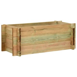 köögiviljapeenar, immutatud männipuit, 80 cm