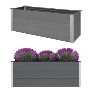 aia taimelava puidu-plasti segust, 150 x 50 x 54 cm, hall