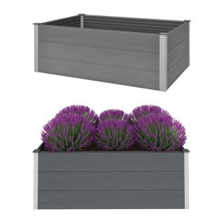 aia taimelava puidu-plasti segust, 150 x 100 x 54 cm, hall
