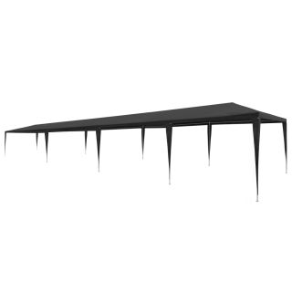 праздничная палатка 3 x 12 м, ПЭ, антрацитово-серый