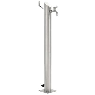 veekraan aeda, roostevaba teras, ümar, 95 cm