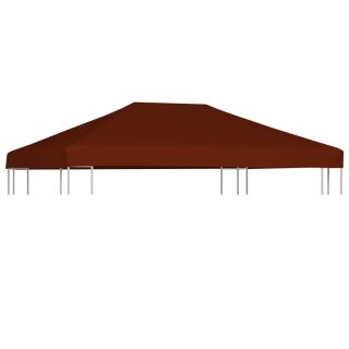 varjualuse katus 310 g/m² 3 x 4 m, terrakota