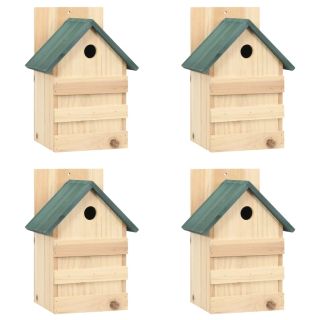 lindude pesakastid, 4 tk, 23 x 19 x 33 cm, nulupuit