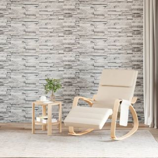 3D seinapaneelid 14 tk, helehall, 100 x 25 cm, EPS