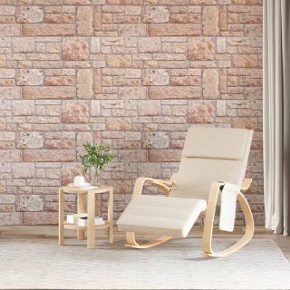 3D seinapaneelid 10 tk, pruun, 100 x 50 cm, EPS