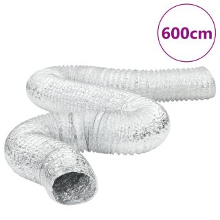 ventilatsioonitoru, alumiinium, 6 m Ø12,5 cm