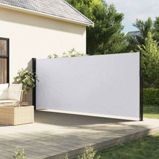 lahtitõmmatav külgsein, valge, 180 x 500 cm