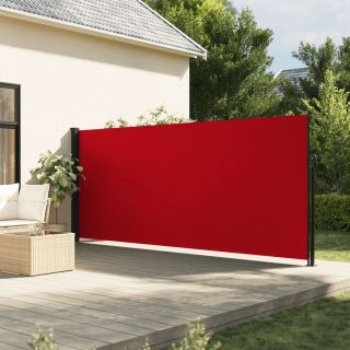 lahtitõmmatav külgsein, punane, 160 x 500 cm