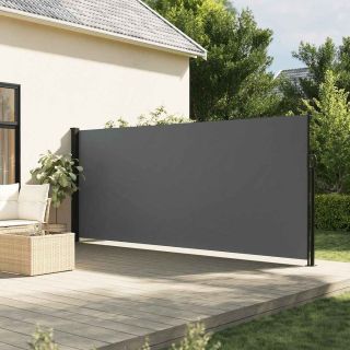 lahtitõmmatav külgsein, antratsiithall, 160 x 600 cm