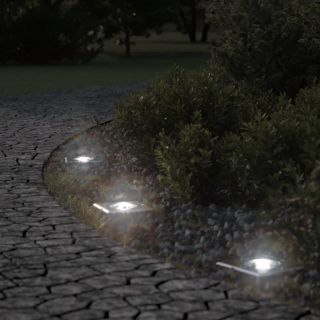 süvistatav välivalgusti kandiline must 10,5x10,5 cm alumiinium