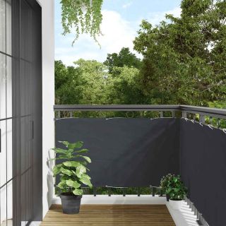rõdu privaatsuskate, antratsiithall, 300 x 75 cm, PVC