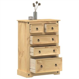 kummut Corona 80x43x114 cm, männipuit