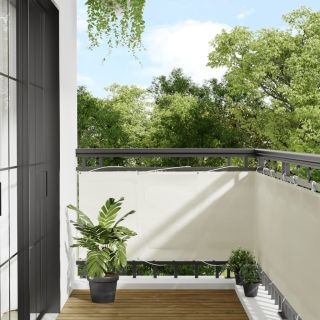rõdusirm, kreemjas, 75x800 cm, 100% polüester oxford