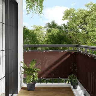 rõdusirm, pruun, 75x800 cm, 100% polüester oxford