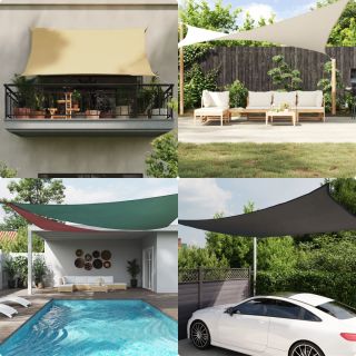 päikesevarjupuri tumebeež 2x2x2 m 100% polüester Oxford