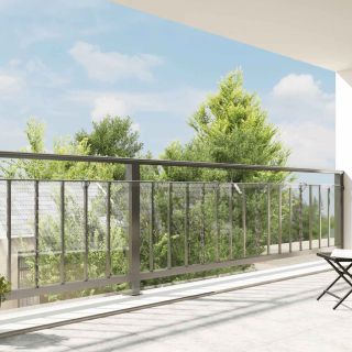 Läbipaistev Present aasadega 1x10 m PVC