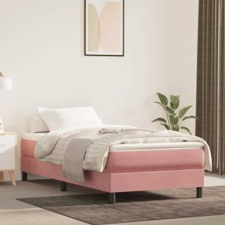vedrumadrats lastevoodile, roosa, 80x160 cm, samet