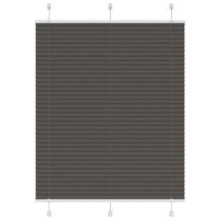 plisseeritud ruloo must 105x100 cm kanga laius 104,4 cm