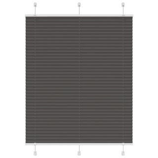 штора плиссе черная 110x100 см ширина ткани 109,4 см