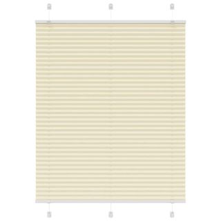 плиссированная темно-кремовая 110x100 см ширина ткани 109,4 см полиэстер