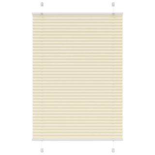 плиссированная темно-кремовая 90x100 см ширина ткани 89,4 см полиэстер