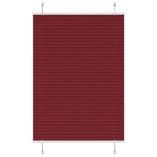 plisseeritud ruloo Bordeaux punane 85x150 cm Kanga laius