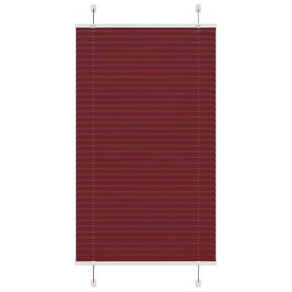 plisseeritud ruloo Bordeaux punane 75x150 cm Kanga laius