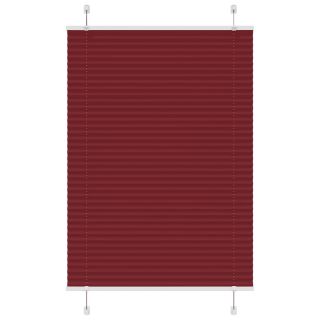 plisseeritud ruloo Bordeaux punane 100x150 cm Kanga laius