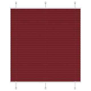plisseeritud ruloo Bordeaux punane 120x150 cm Kanga laius