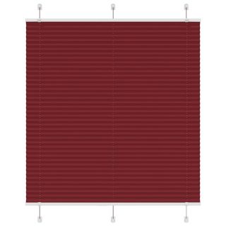 plisseeritud ruloo Bordeaux punane 115x150 cm Kanga laius