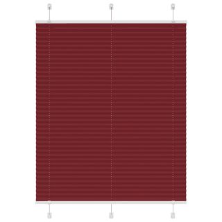 plisseeritud ruloo Bordeaux punane 105x100 cm Kanga laius