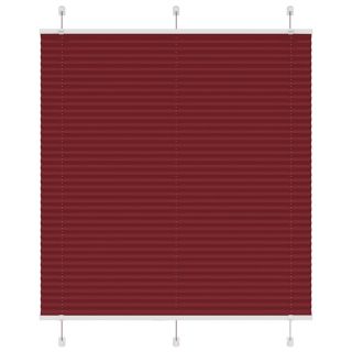plisseeritud ruloo Bordeaux punane 120x100 cm Kanga laius