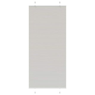 plisseeritud ruloo helehall 90x200 cm kanga laius 89,4 cm