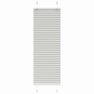 plisseeritud ruloo helehall 45x150 cm kanga laius 44,4 cm