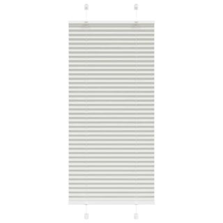 plisseeritud ruloo helehall 60x150 cm kanga laius 59,4 cm