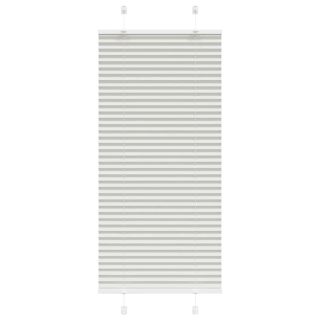 plisseeritud ruloo helehall 55x150 cm kanga laius 54,4 cm