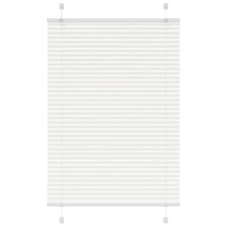 plisseeritud ruloo valge 85x100 cm kanga laius 84,4 cm