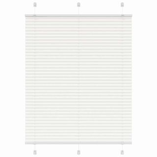 plisseeritud ruloo valge 110x100 cm kanga laius 109,4 cm