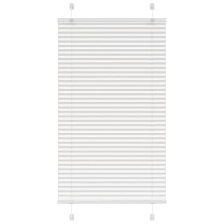 плиссированная штора белая 80x150 см ширина ткани 79,4 см