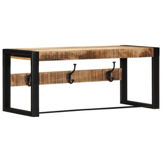 Стеллаж 80x35x35 см из массива мангового дерева