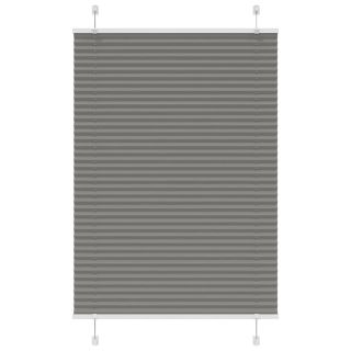плиссированная штора антрацит 100x150 см ширина ткани 99,4 см