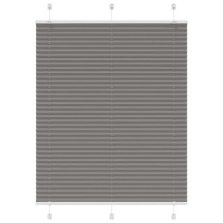штора плиссе антрацит 110x150 см ширина ткани 109,4 см