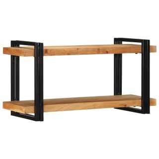 полка настенная, 90x33x45 см, дерево акации