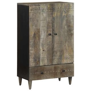 Высокая доска 60x33x110 см из массива мангового дерева