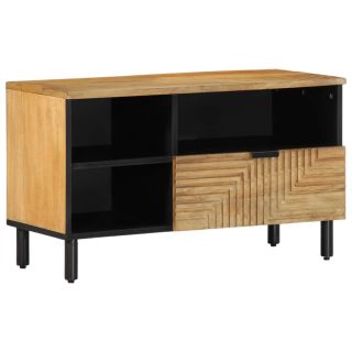 TV Kapp Pruun 80x33x46 cm Täispuidust Mango