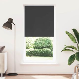 Ruloo pimendav must 100x210 cm Kanga laius 95,7 cm polüester
