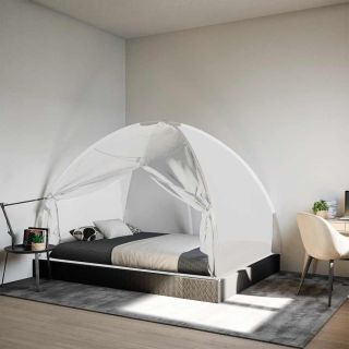 москитная сетка Монголия с дверцами 220 ячеек белая 200x150x140 см