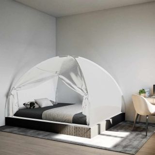 москитная сетка Монголия с дверцами 220 ячеек белая 200x180x135 см