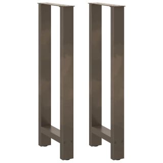 baarilaua jalad, naturaalne teras, 2 tk, 50 x (100–101) cm, teras
